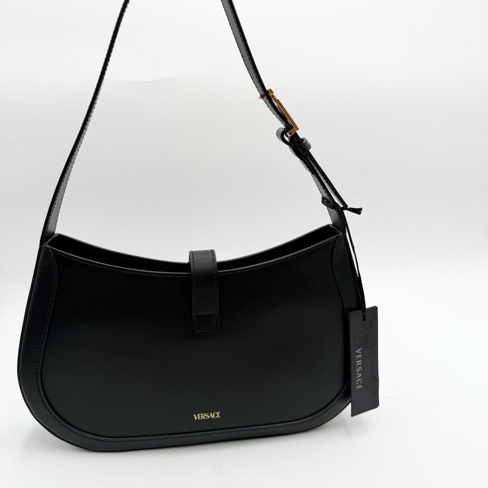 SOLD Versace La Greca Large Hobo Bag - Picture 3 of 10